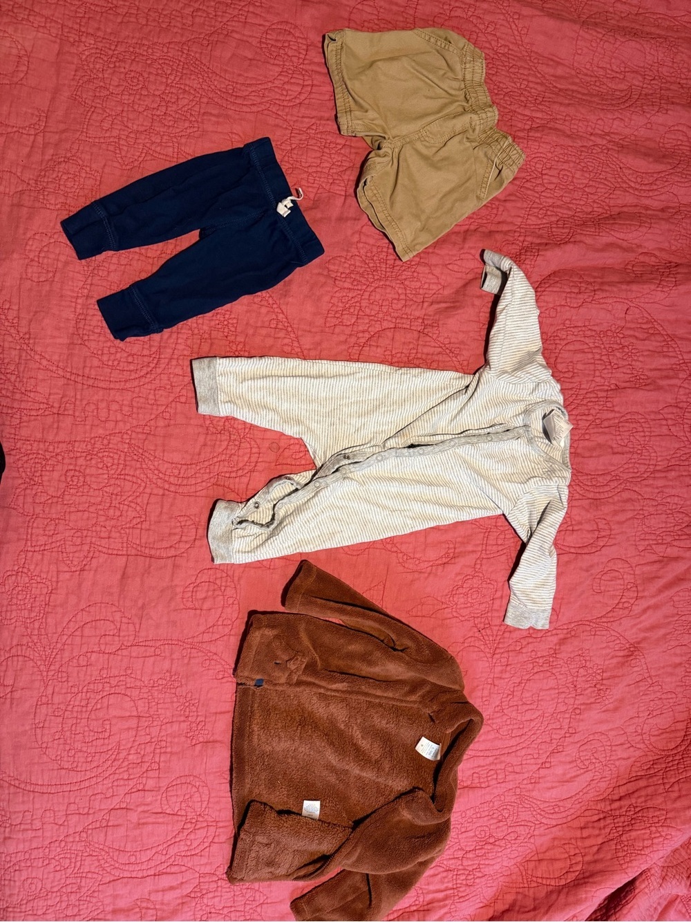Baby boy clothes lot sizes nb - 12 m